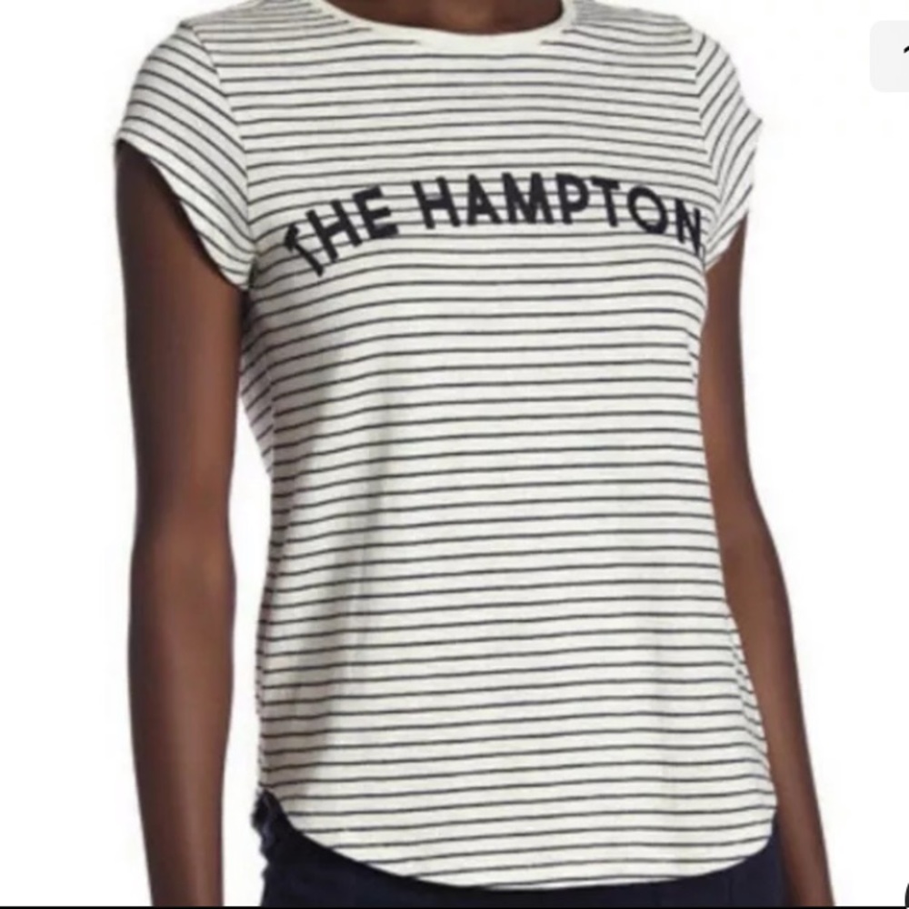 NWOT Joie ‘The Hamptons’ Striped Short Sleeve Top XS